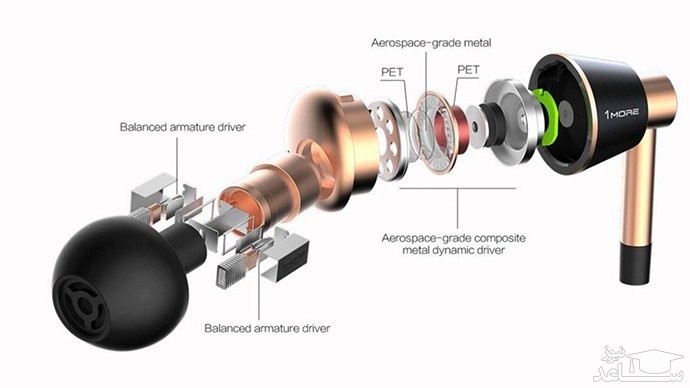 هدفون بی سیم وان مور مدل Triple Driver BT