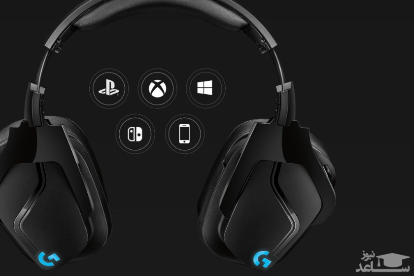 هدفون بی سیم مخصوص بازی لاجیتک مدل G935