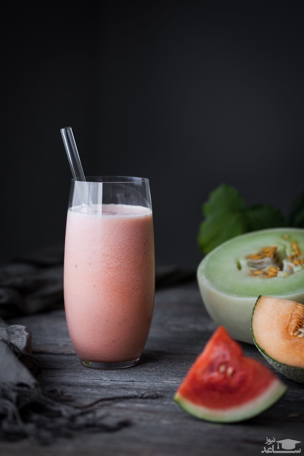 روش تهیه اسموتی هندوانه و طالبی