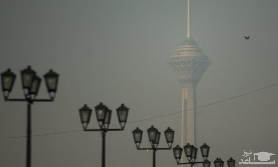 کیفیت هوا در همه نقاط تهران قرمز شد