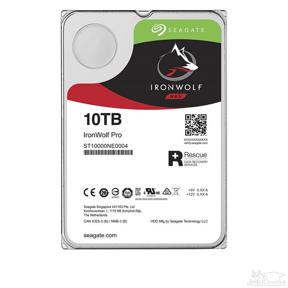 هارددیسک اینترنال سیگیت مدل IronWolf Pro ST10000NE0004 ظرفیت 10 ترابایت