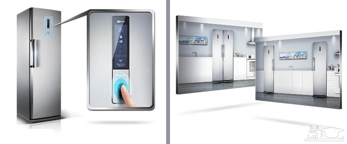 یخچال و فریزر دوقلوی سامسونگ مدل RR30W-RZ30W