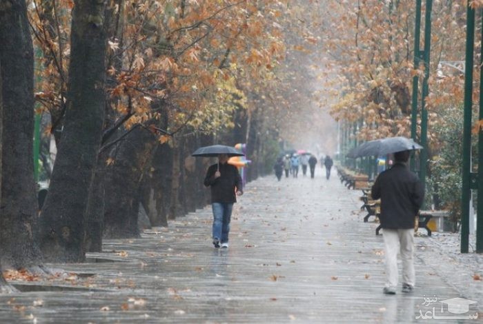 پیش‌بینیِ بارش باران و برف در اکثر مناطق کشور
