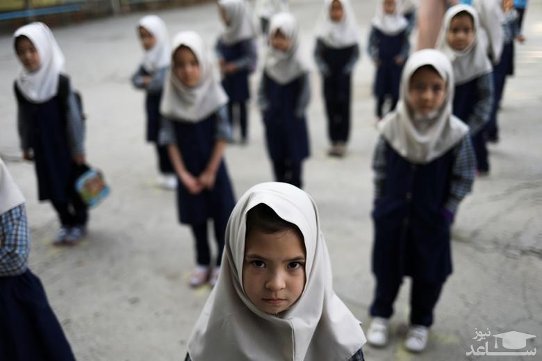مدرسه ای دخترانه در شهر کابل افغانستان/ وانا