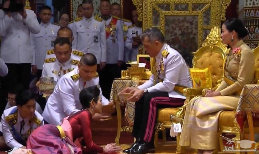 (عکس) ازدواج دوم پادشاه تایلند در حضور همسر اولش!