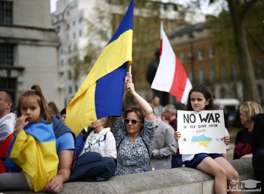 (تصاویر) تظاهرات همبستگی با اوکراین در سراسر جهان