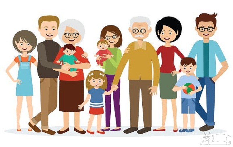 خانواده کارتونی