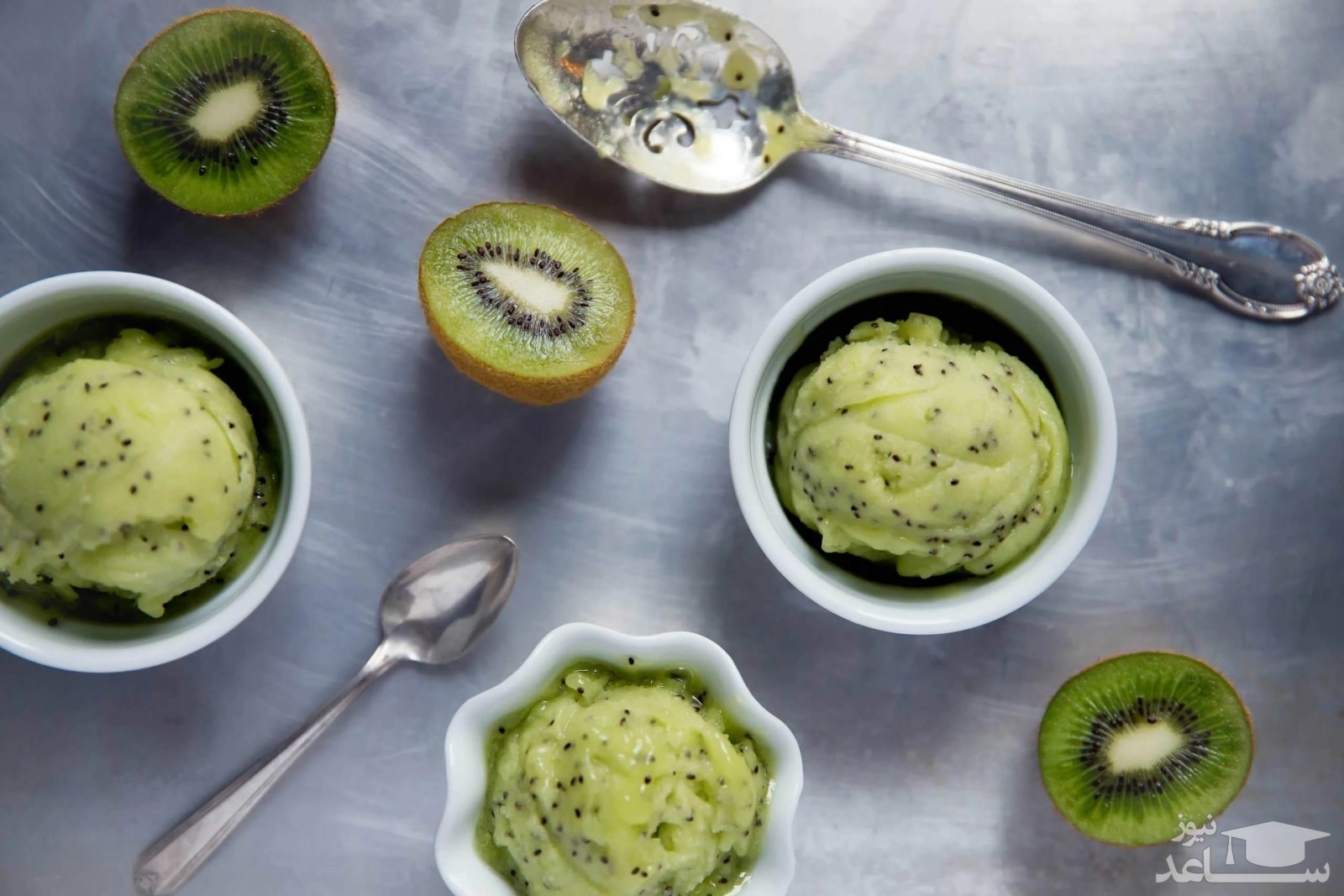 دستور تهیه بستنی کیوی لذیذ