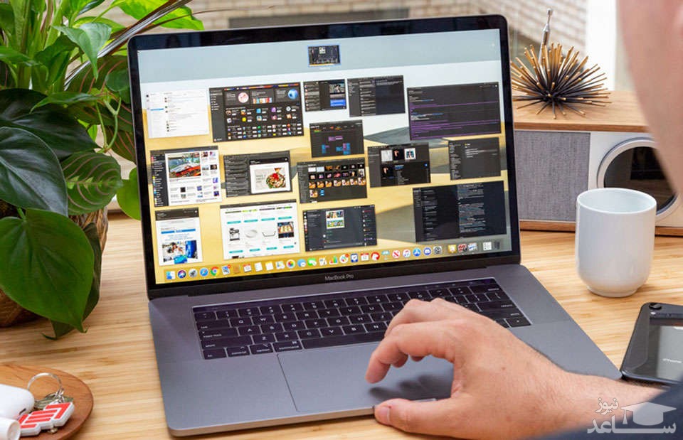 لپ تاپ 15 اینچی اپل مدل MacBook Pro MV912 2019 همراه با تاچ بار