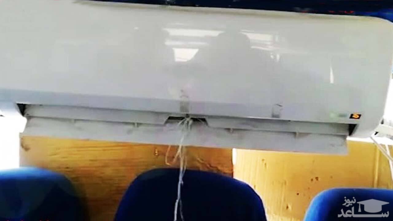 (فیلم) خنک کردن خودرو با کولر گازی! 