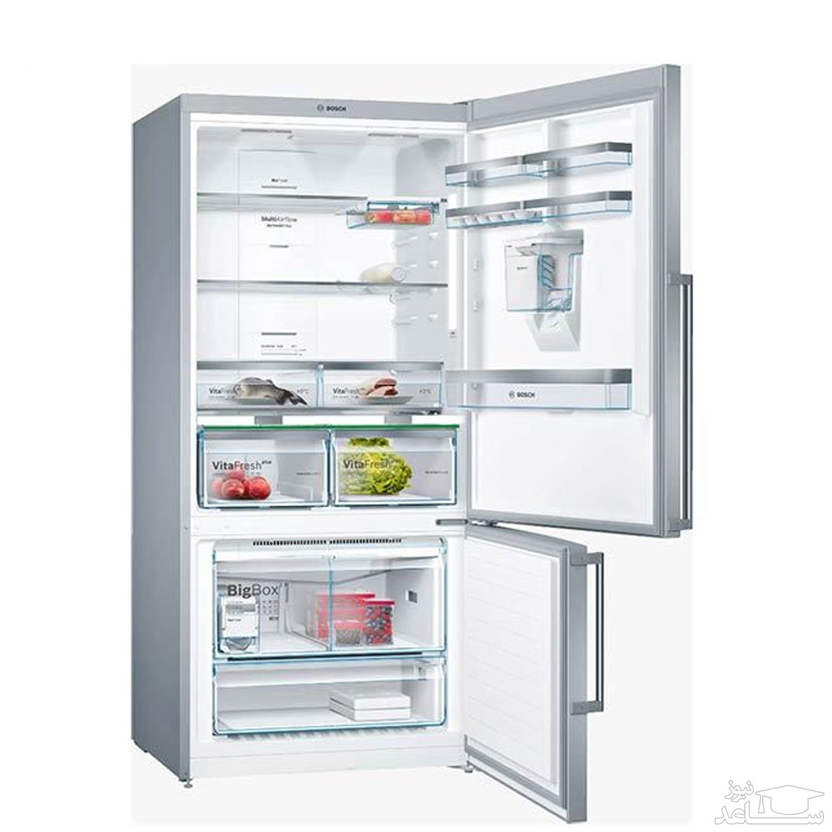 یخچال فریزر بوش مدل KGD86AI304