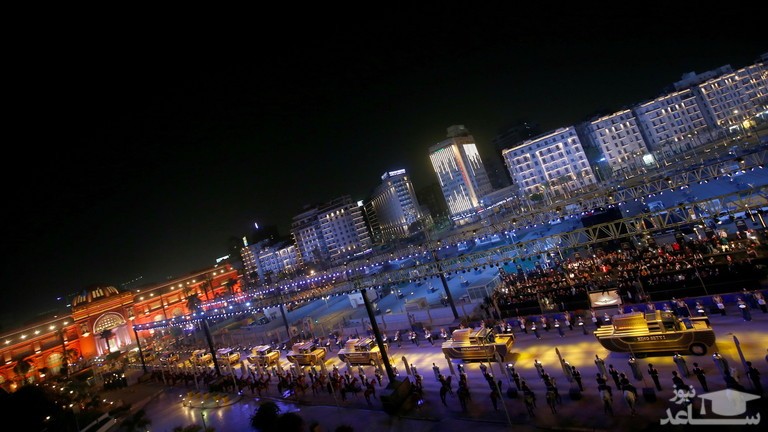 تصاویر لاکچری از رژه طلایی فراعنه مصر در قاهره