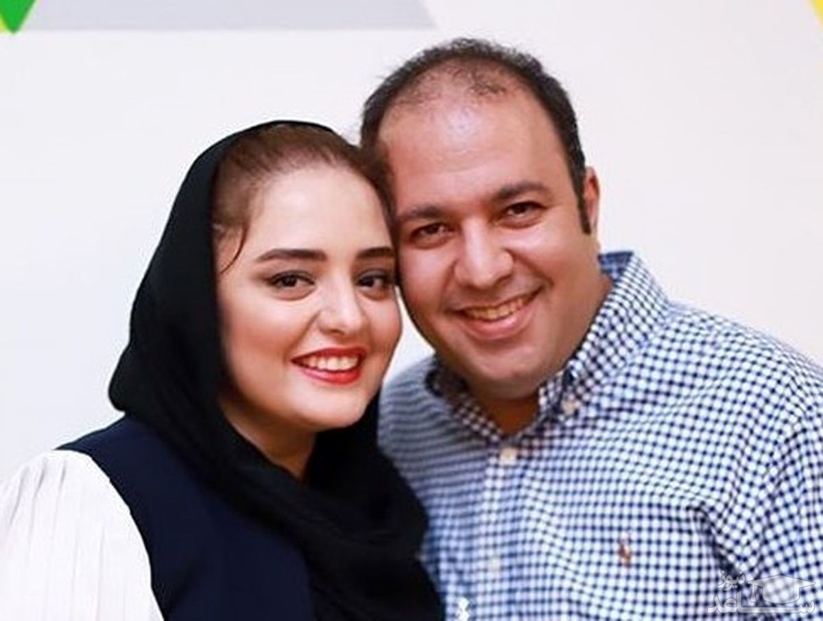 عکس عاشقانه نرگس محمدی و علی اوجی در سالگرد ازدواجشان