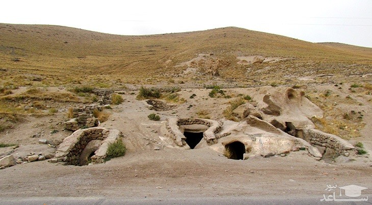 معرفی روستای حیله ور واقع در کندوان (روستای زیرزمینی ایران)