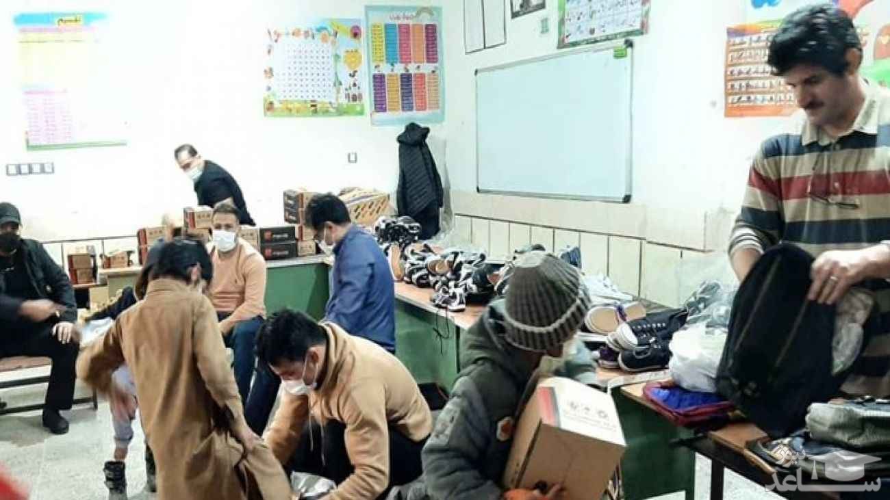 کار خیرخواهانه قهرمانان نامدار کشتی برای مناطق محروم زاهدان