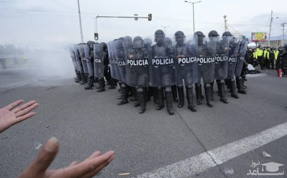 تظاهرات در اعتراض به افزایش قیمت سوخت و سیاست های اقتصادی دولت اکوادور/ آسوشیتدپرس و خبرگزاری فرانسه