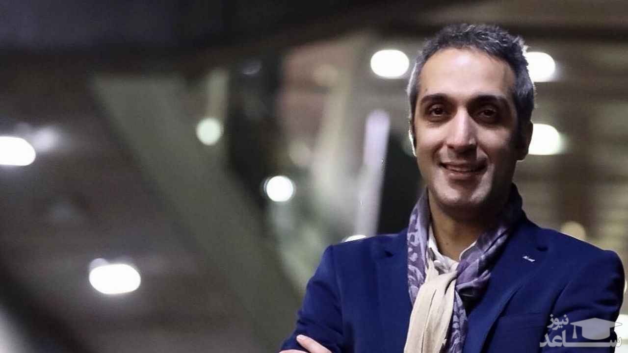 سلفی امیرمهدی ژوله و دخترش در تعمیرگاه