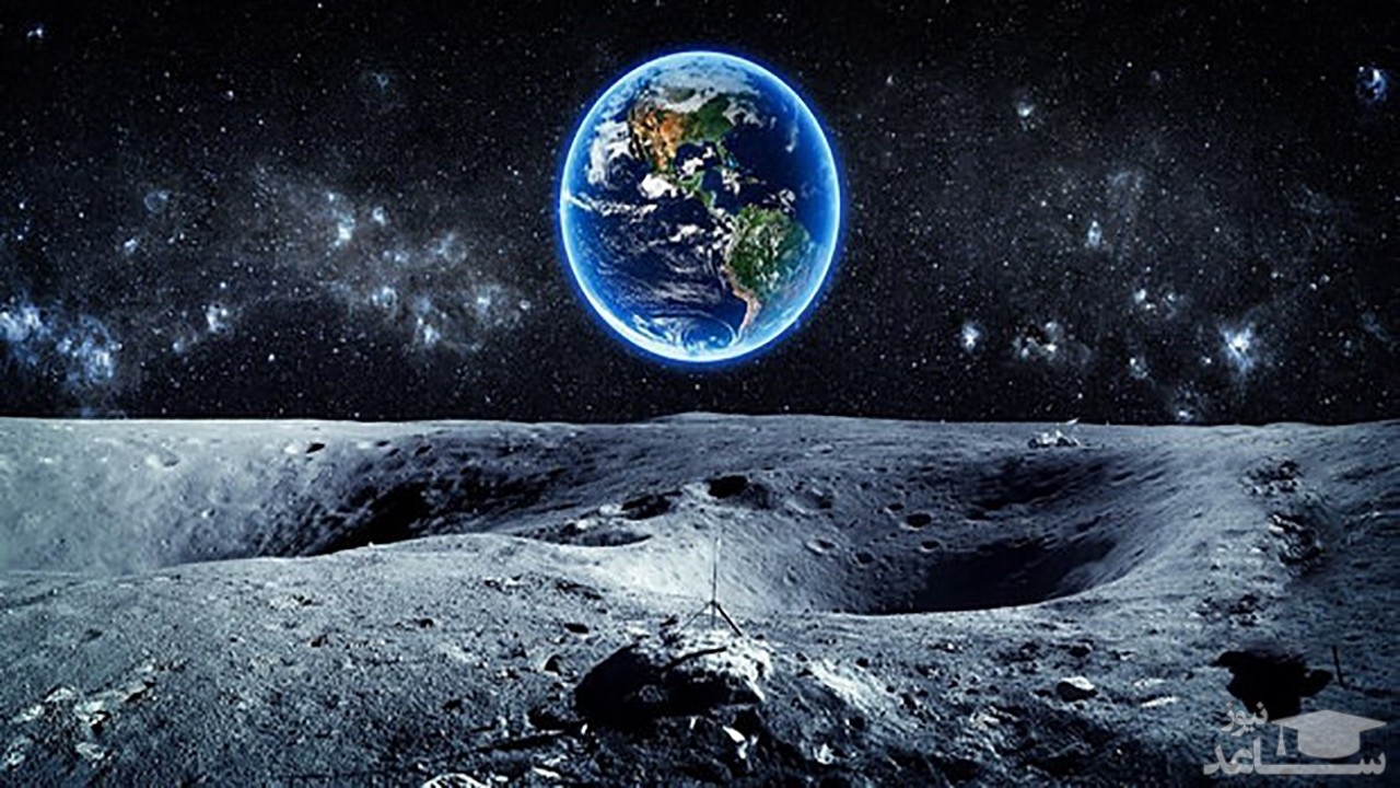 (فیلم) زیبایی زمین و کهکشان راه شیری از ماه