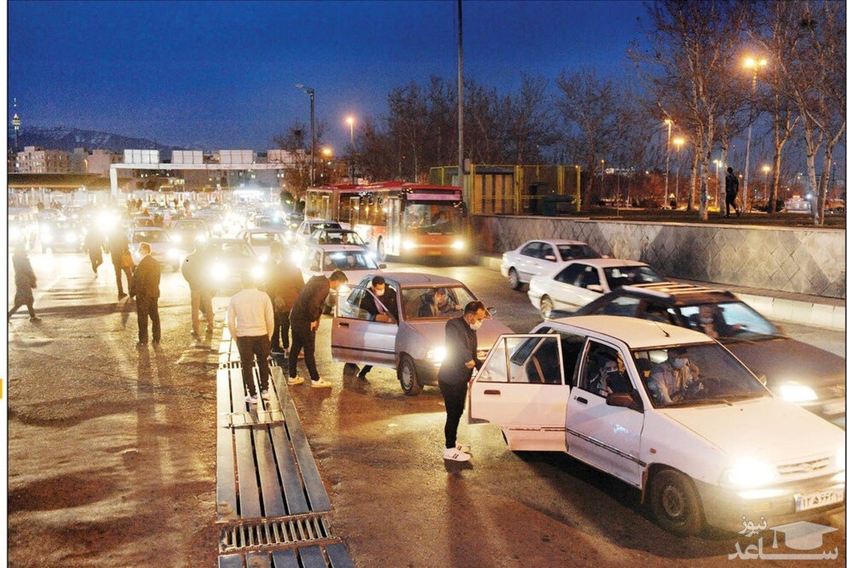 مسافرگیری زوری با ضرب و شتم در تهران