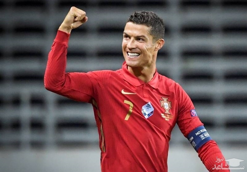 انتخاب رونالدو به عنوان بهترین بازیکن دیدار پرتغال - غنا