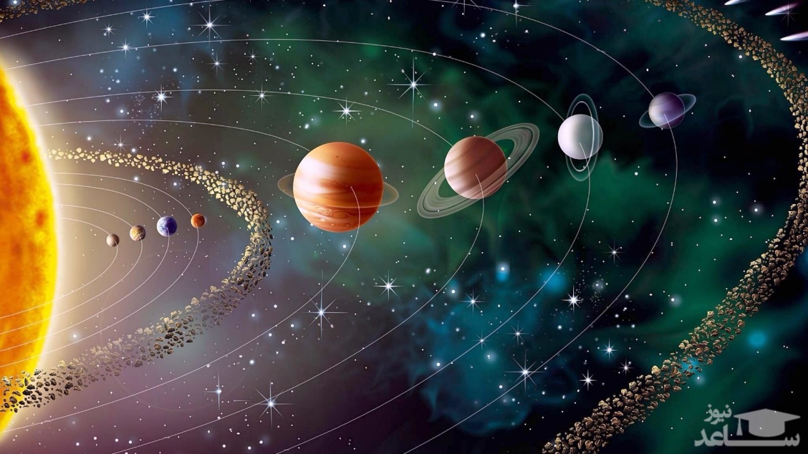 تصویری زیبا از کهکشان راه شیری