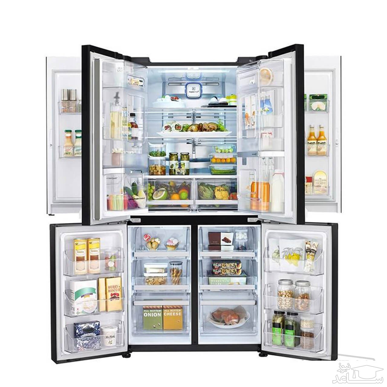 یخچال فریزر ساید بای ساید ال جی MDN770LB