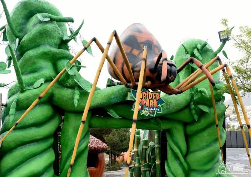اسپایدر پارک تهران در پارک ژوراسیک