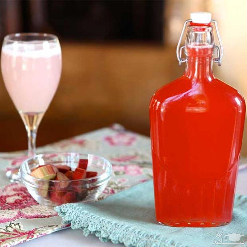 دستور تهیه ی شربت ریواس