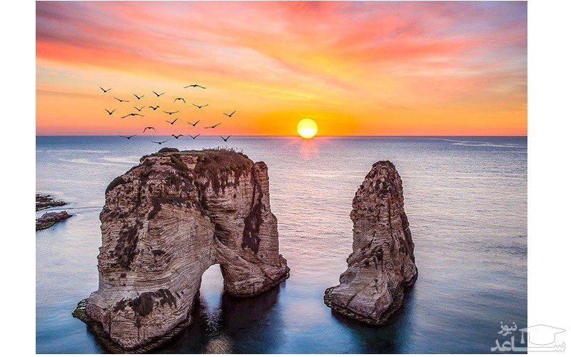 با نگهبانان شهر بیروت، صخره های روشه آشنا شوید!