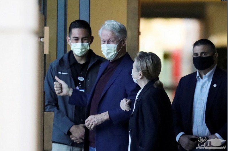 مرخص شدن بیل کلینتون رییس جمهوری سابق آمریکا از بیمارستان/ رویترز
