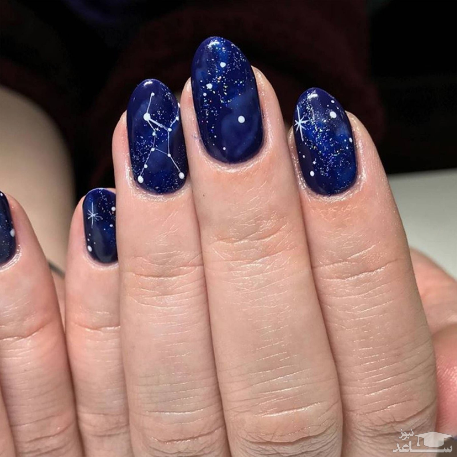 طرح های زیبای لاک ژل کهکشانی