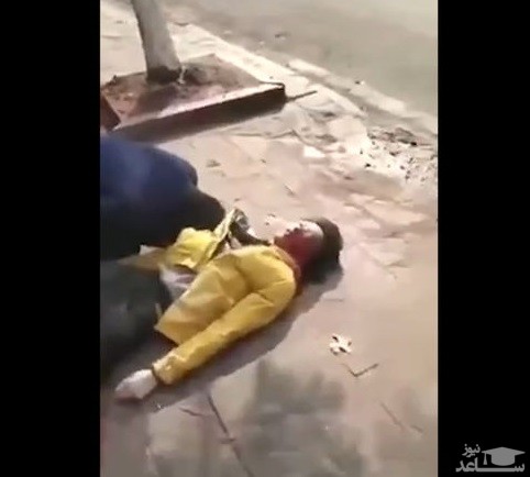 (فیلم) قتل یک زن کرونایی با شلیک پلیس چین / فرار از قرنطینه