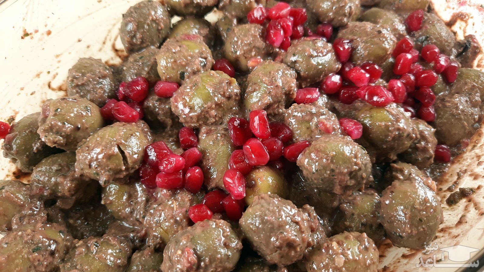 روش تهیه زیتون پرورده لبنانی با روغن زیتون