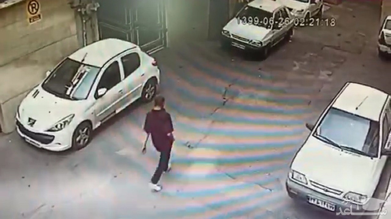 (فیلم) سرقت از پراید در کمتر از ۳ ثانیه! 