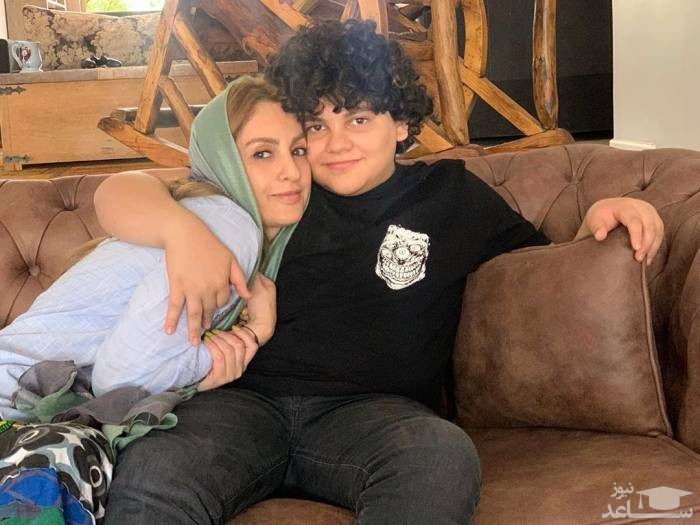 شقایق دهقان و پسرش