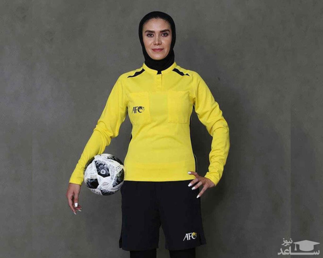 (فیلم) قضاوت گلاره ناظمی، داور ایرانی در فوتسال جام ملت‌های مردان آسیا
