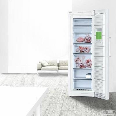 طراحی فضای داخلی فریزر بوش مدل GSV24VW304