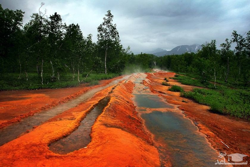  آتشفشان درکامچاتکا