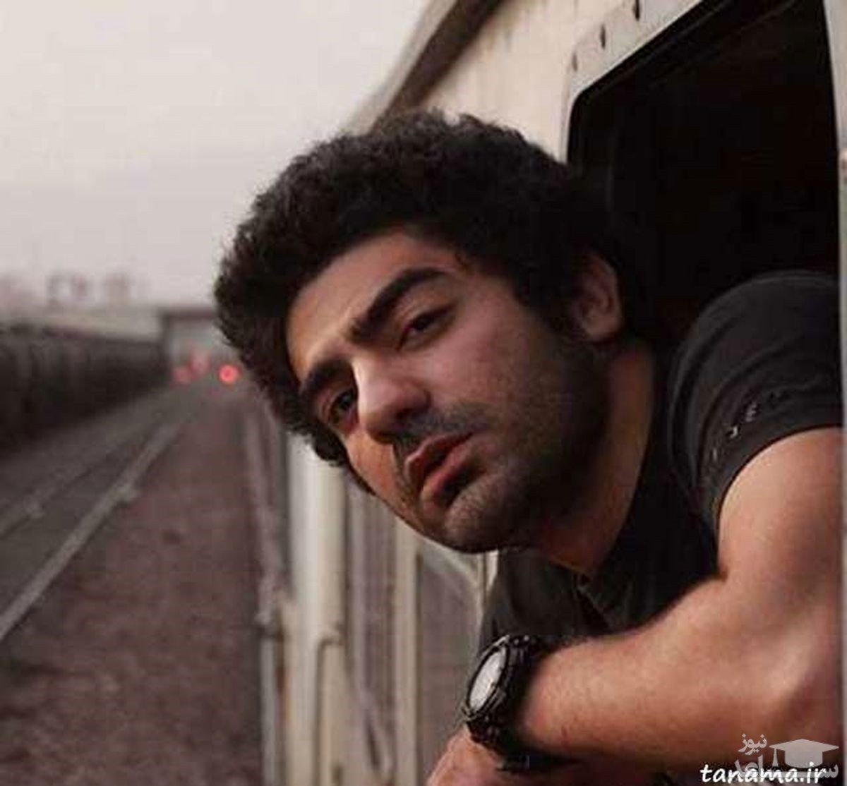 مدل موی بسیار عجیب کاوه آهنگر