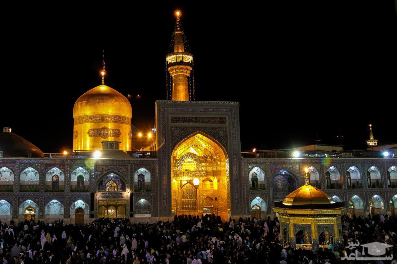 درهای حرم مطهر رضوی در شب‌های قدر بسته است