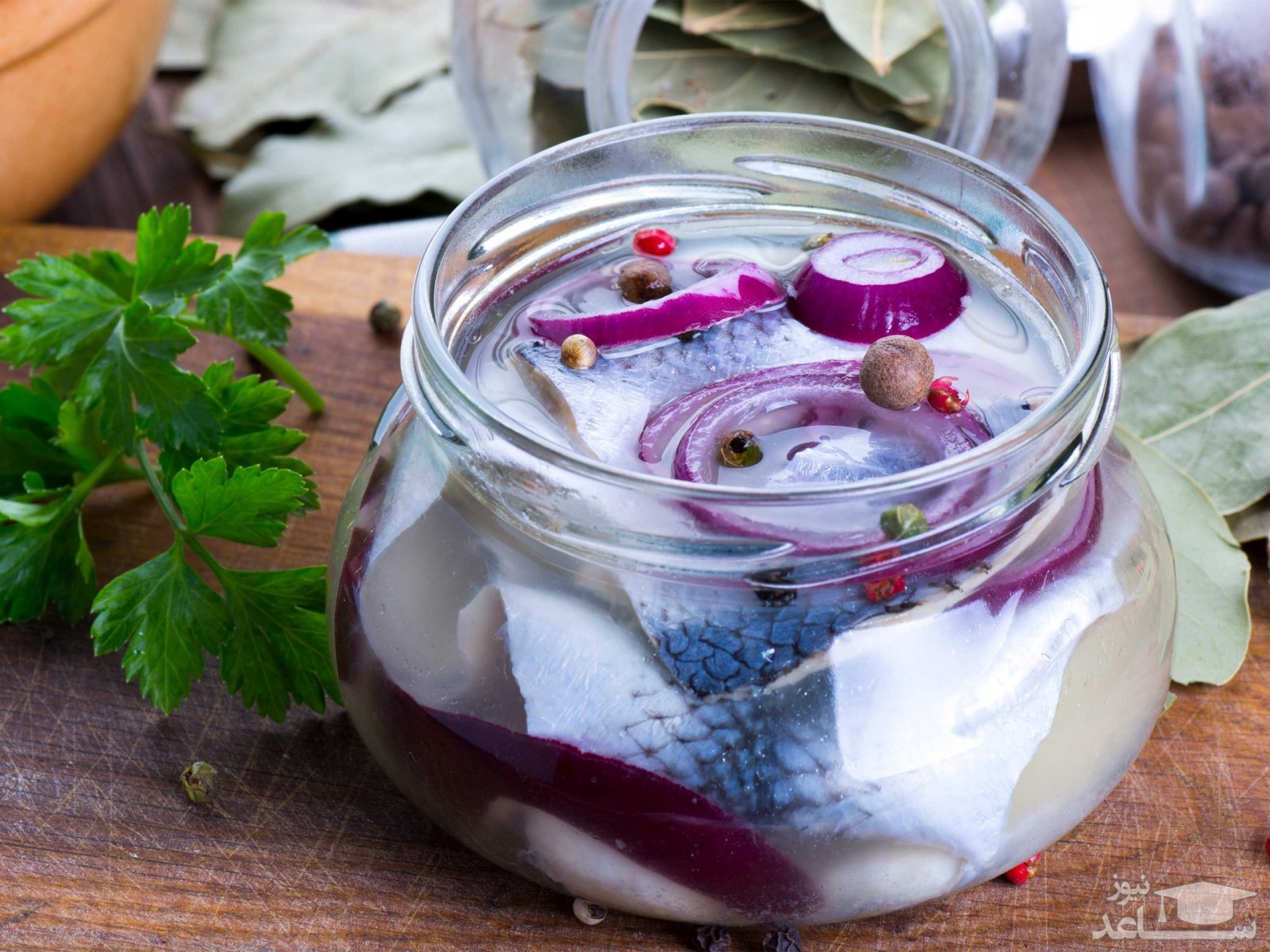 ترشی شاه ماهی Pickled Herring
