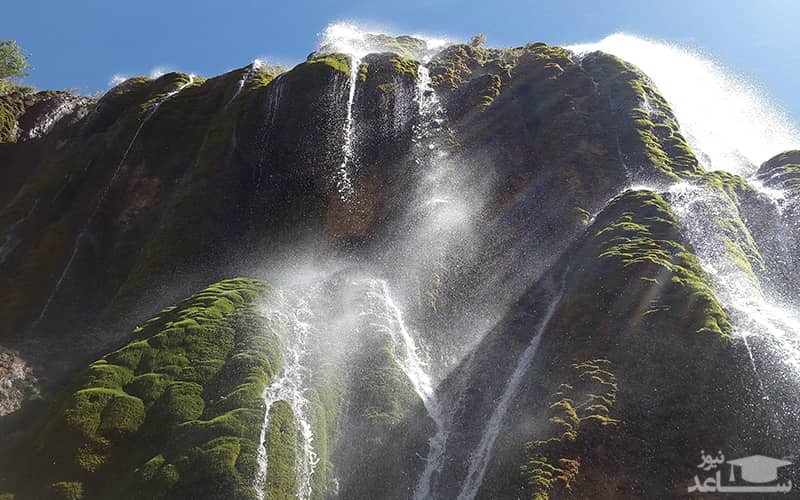 آبشار زیبای پونه زار