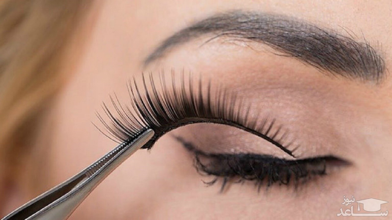 کلیپ چسباندن مژه مصنوعی درخانه به سبک حرفه ای ها