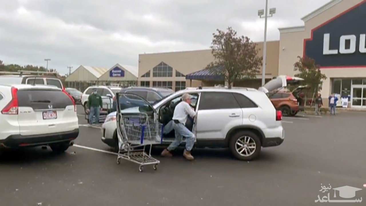 (فیلم) درگیری خسارت بار پس از دزدی از فروشگاه