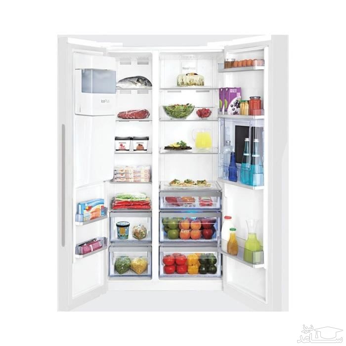 یخچال فریزر ساید بکو مدل GN162423ZE