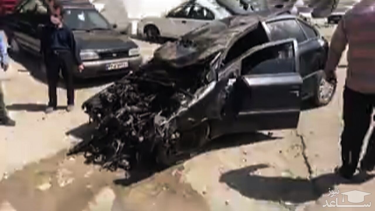 (فیلم) تصادف مرگبار تریلی با ۱۷ خودرو در جاجرود