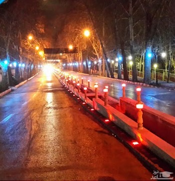 بلوار آبشار شهر شانديز