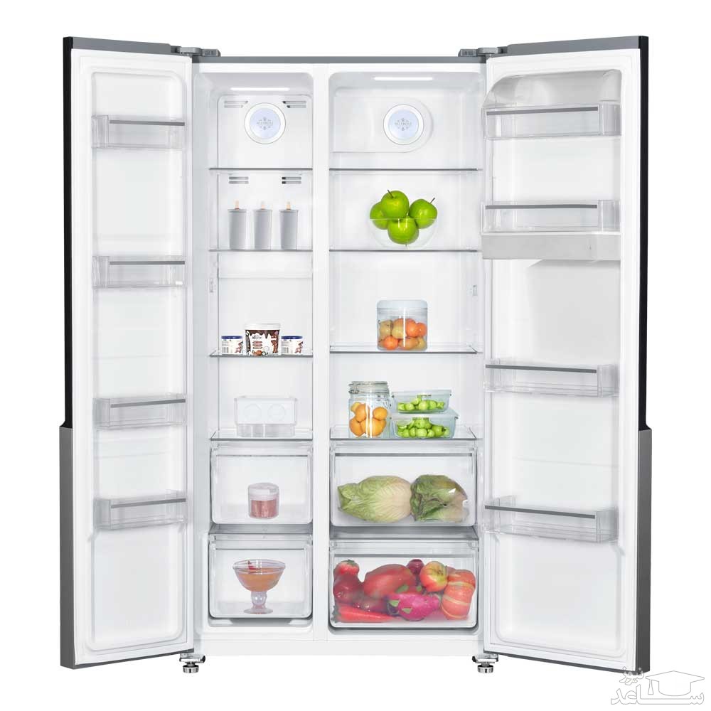 یخچال و فریزر ساید بای ساید جی پلاس مدل GSS-K715W