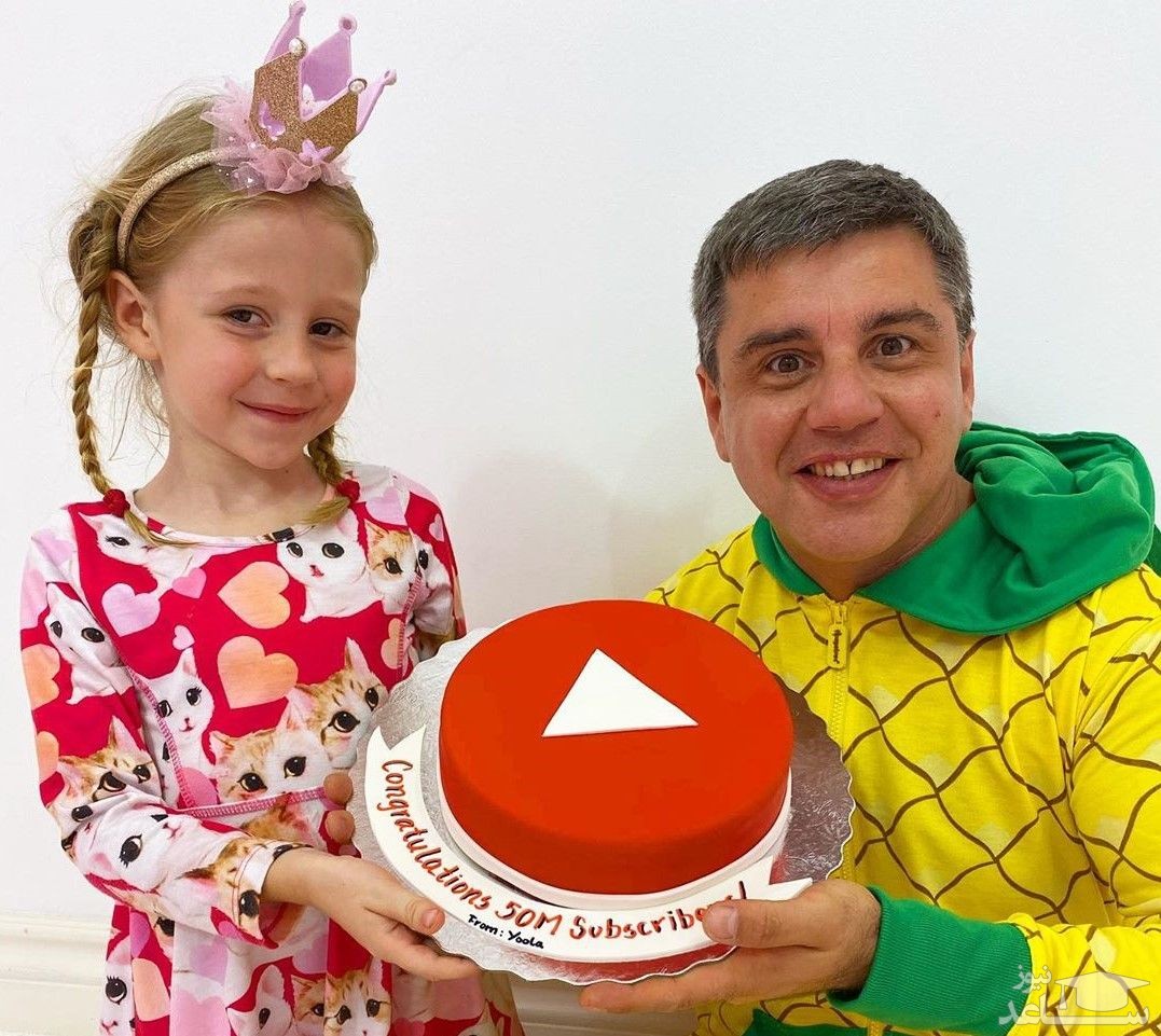 دختر 6 ساله روسی موفق به ثبت رکورد کسب درآمد 18.9 میلیون دلاری از طریق یوتویوب شد