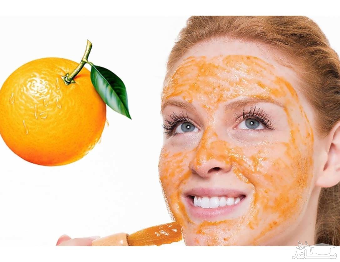 تصویرماسک پوست پرتقال